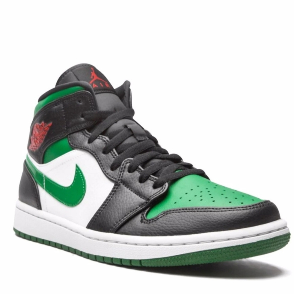 Air Jordan Rero 1 Mid Pine Green Toe